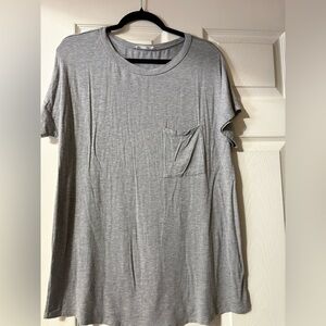 Gray Short Sleeve Women's Tee